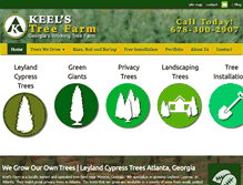 Tablet Screenshot of keelstreefarm.com